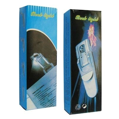 Bright White Light LED Clip Reading Book Light, Torch Robotic Lamp