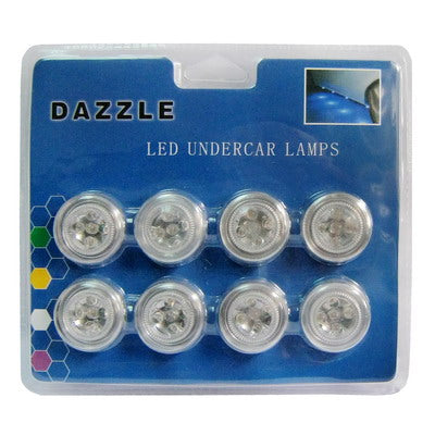 8 LED under car lamps