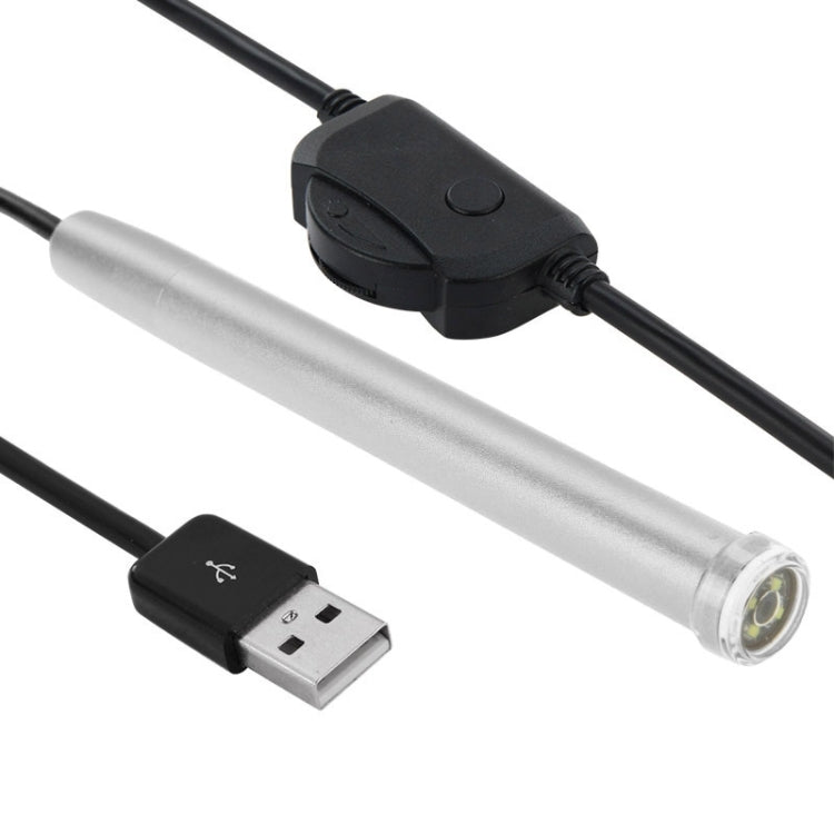 0.3 Mega Pixels 200X USB Digital Microscope Endoscope with Tripod & LED Light for Parts of OTG Function Android Mobile Phone(Silver)