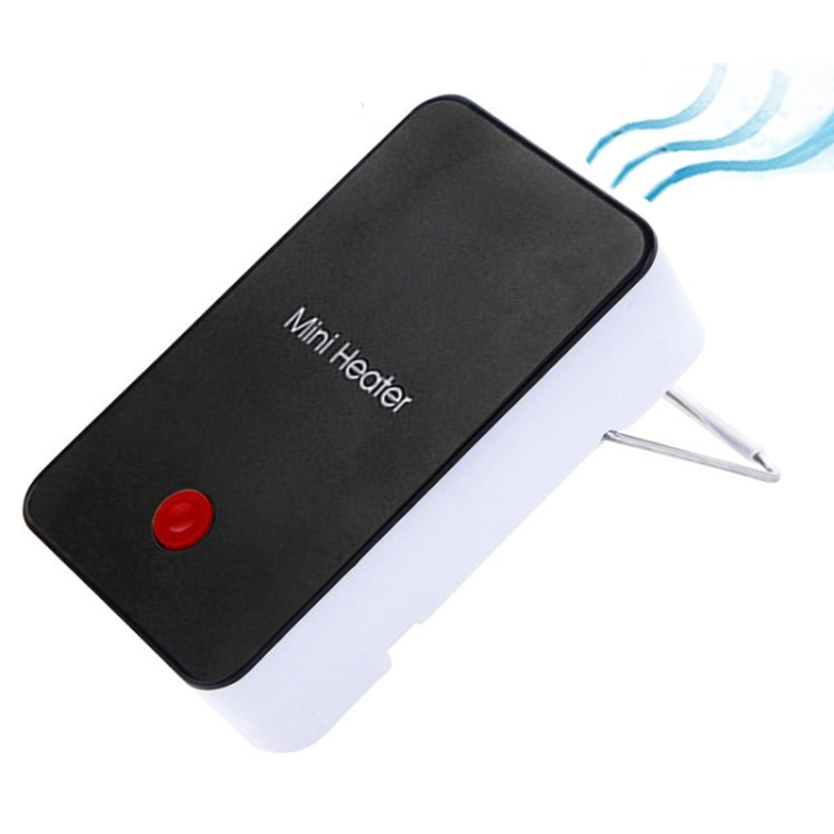 Mini Hand-Held Warm-air Fan Warmer Heater with Holder