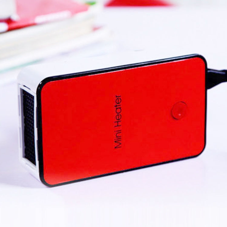 Mini Hand-Held Warm-air Fan Warmer Heater with Holder