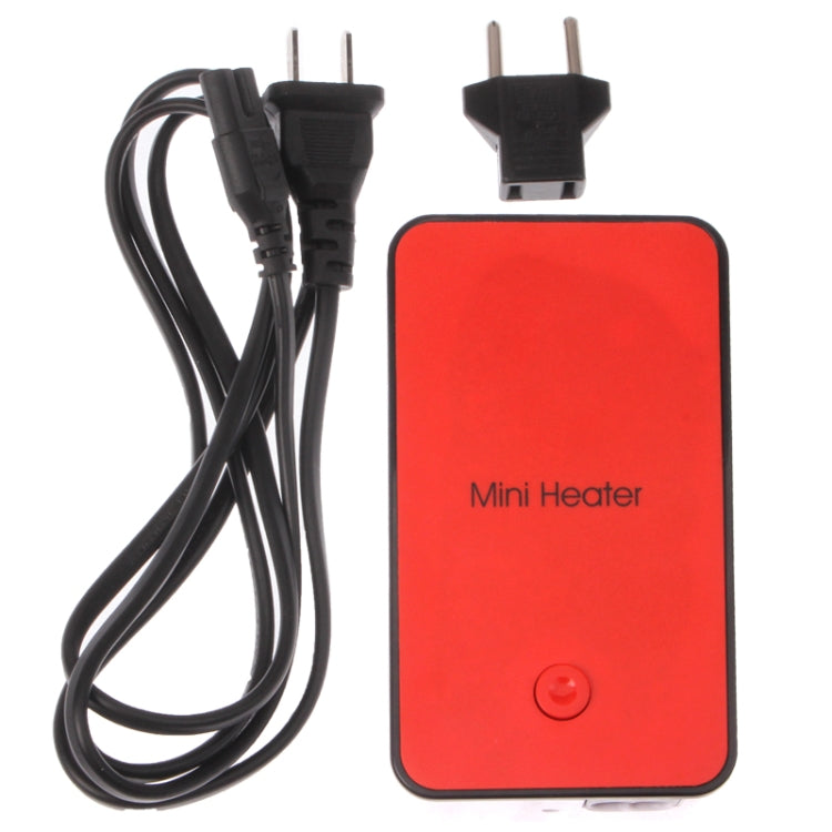 Mini Hand-Held Warm-air Fan Warmer Heater with Holder