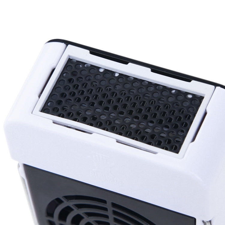 Mini Hand-Held Warm-air Fan Warmer Heater with Holder