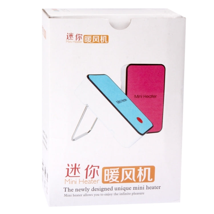 Mini Hand-Held Warm-air Fan Warmer Heater with Holder