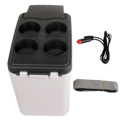 6L DC 12V Car Powered Drink Cooling Fridge