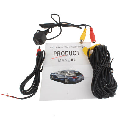 120 Degree Wide Angle Waterproof Car Rear View Camera (E128)(Black)