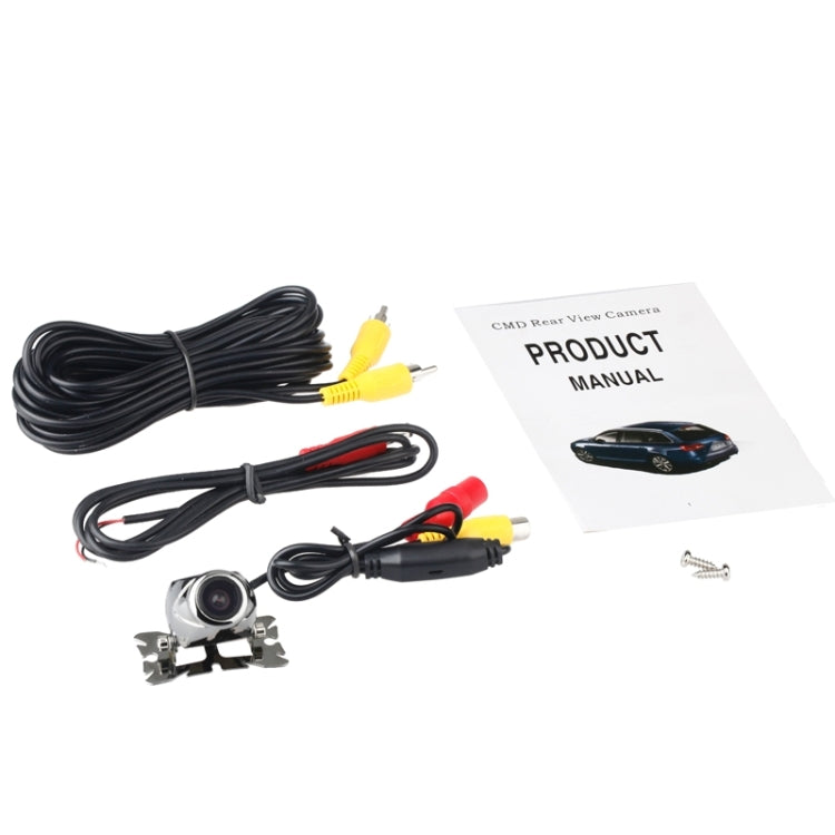 E363 120 Degree Wide Angle Waterproof Car Rear View Camera(Black)