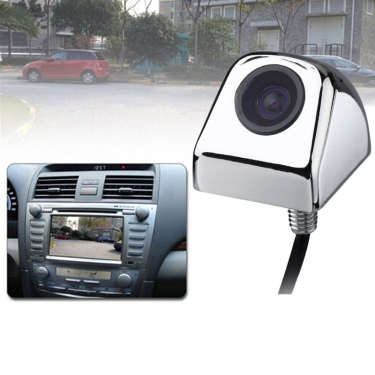 E366 Waterproof Car Rear View Camera, 120 Degree Wide Angle(Silver)