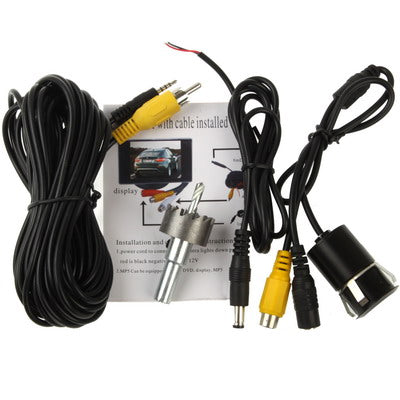 18.5mm Waterproof Rear View Camera for Car GPS, Wide viewing angle: 120 degree (DM22.5)(Black)