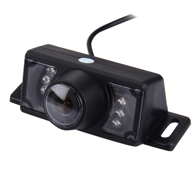 7 LED IR Infrared Waterproof Night Vision Rear View Camera for Car GPS, Wide viewing angle: 120 degree (DM320)(Black)