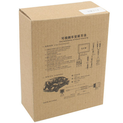 4.3 inch TFT LCD Car Rearview Monitor with Stand and Sun Shade(Black)