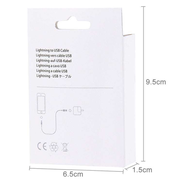 Exquisite Carton Packaging for 8pin / 30pin Adapter (Such as S-IP5G-0104, IP5G-8319, S-IP5G-0185 etc.)(White)