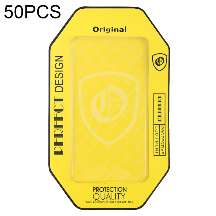 50 PCS Fashion Blister Color Retail Packaging Box for iPhone 7 & 8, 6 & 6s and Other Same Size Mobile Phone Case, Size: 20.5cm x 12cm x 1.2cm