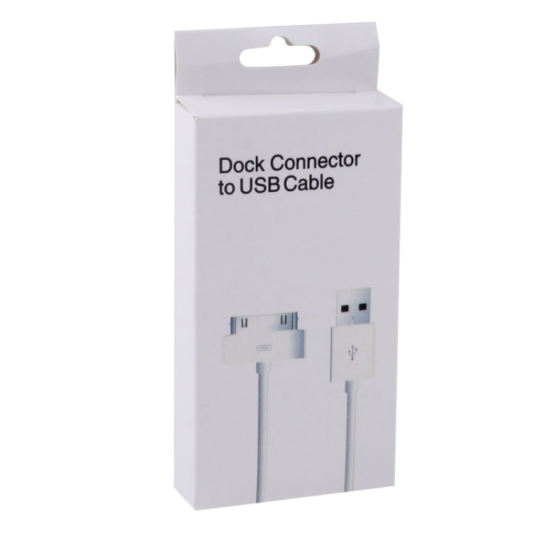 Exquisite Carton Packaging for USB Data Cable ,(50pcs in one packaging, the price is for 50pcs)(White)