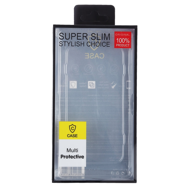 50 PCS Fashion Blister Plastic Retail Packaging Box for iPhone 5 & 5S & SE and Other Same Size Mobile Phone Case, Size: 17.5cm x 9.5cm x 1.5cm(White)
