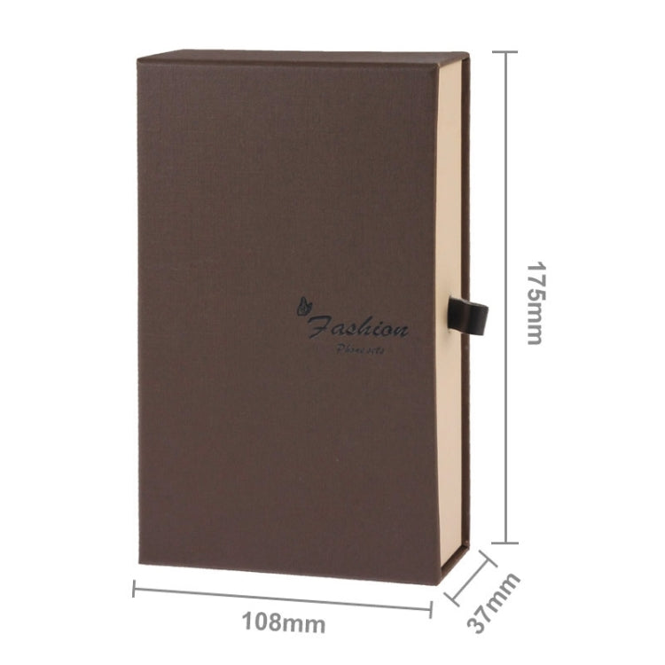 Luxury Gift Packing Box and Cloth Bag With Fashion Logo, Size: 108mm x 37mm x 175mm