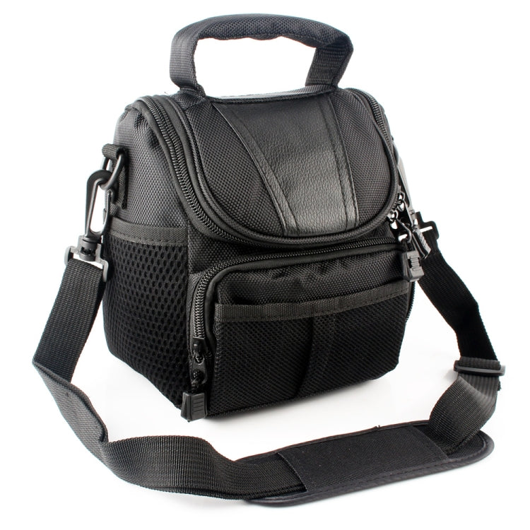 Portable Digital Camera Bag With Strap, Size: 135x125x155mm(Black)