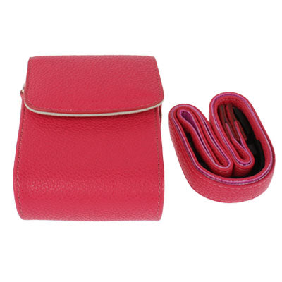 Litchi Texture Universal Mini Digital Leather Camera Bag, Size: 112x80x40mm