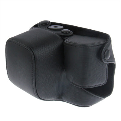 Digital Leather Camera Case Bag with Strap for Sony NEX6