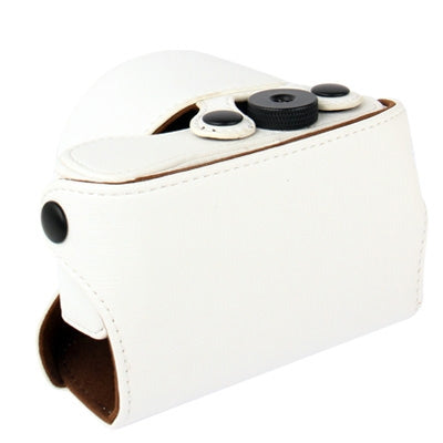 Digital Leather Camera Case Bag with Strap for Sony NEX-3N