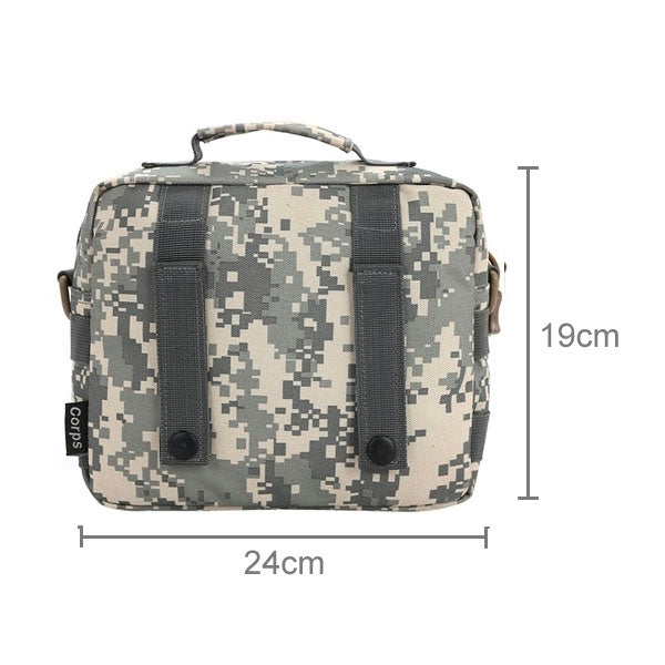 Multi-function Waterproof High Density Strong Nylon Fabric Shoulder /  Waist Bag / Handbag, Size: 19 x 29 x 10cm
