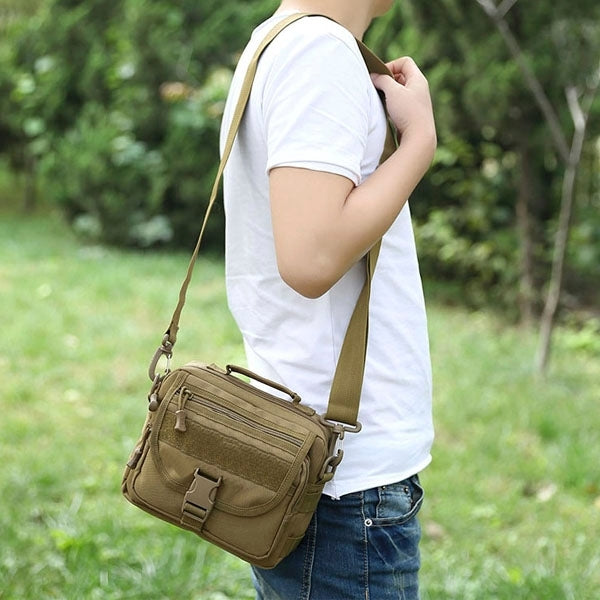 Multi-function Waterproof High Density Strong Nylon Fabric Shoulder /  Waist Bag / Handbag, Size: 19 x 29 x 10cm