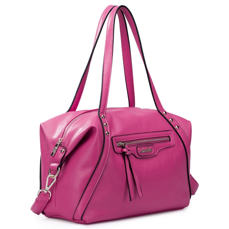 Stylish PU Leather Dual-use Bag with Small Bag