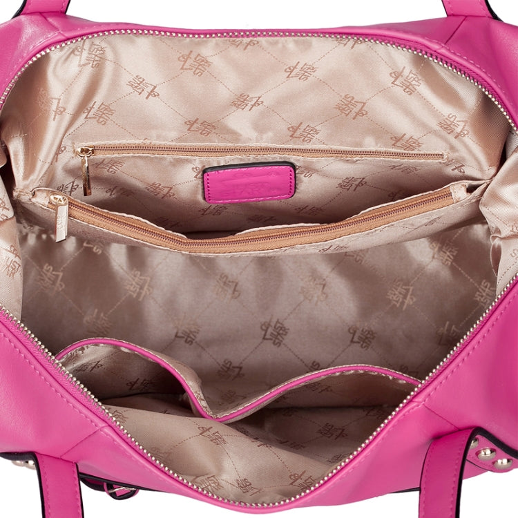 Stylish PU Leather Dual-use Bag with Small Bag