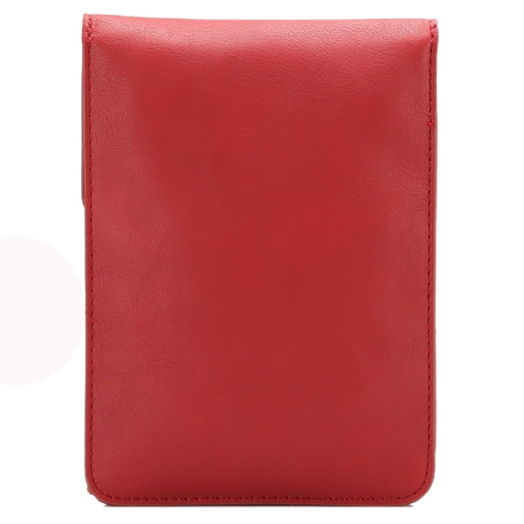 6.3 Inch Universal Fashionable Cowhide Texture Vertical Three Layer Multi-function Leather Shoulder Bag for iPhone X & iPhone 6 Plus