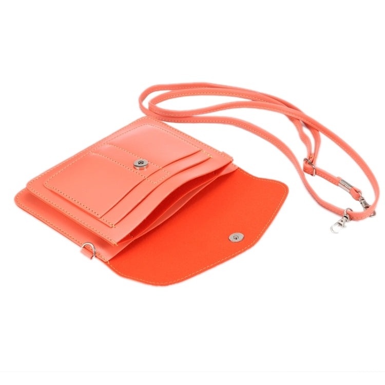 6.3 Inch Universal Fashionable Vertical Four Layers Multi-function Leather Shoulder Bag with Card Slots for iPhone X & iPhone 6 Plus & 6S Plus, Galaxy S7 Edge & Note 5 / N920 & S6 Edge Plus / G928 & A8 / A800 & Note IV / N910, Strap Length: 180cm