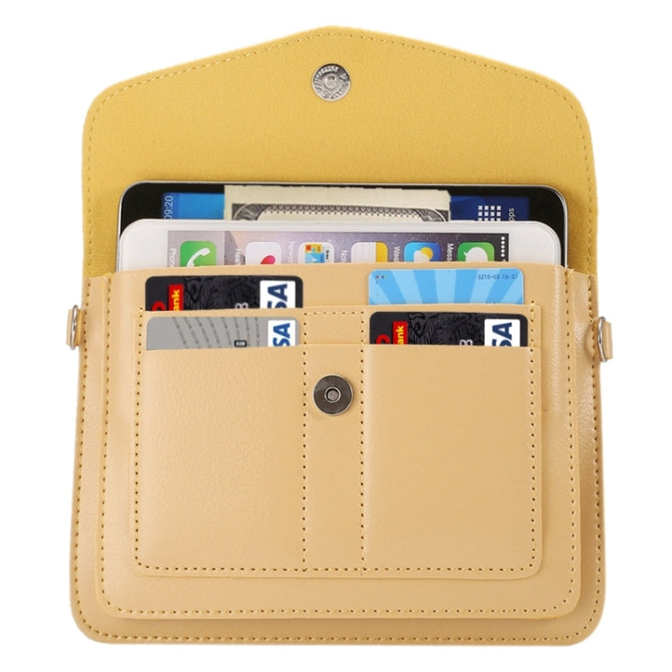 6.3 Inch Universal Fashionable Vertical Four Layers Multi-function Leather Shoulder Bag with Card Slots for iPhone X & iPhone 6 Plus & 6S Plus, Galaxy S7 Edge & Note 5 / N920 & S6 Edge Plus / G928 & A8 / A800 & Note IV / N910, Strap Length: 180cm