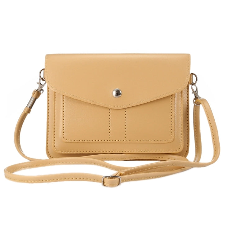 6.3 Inch Universal Fashionable Vertical Four Layers Multi-function Leather Shoulder Bag with Card Slots for iPhone X & iPhone 6 Plus & 6S Plus, Galaxy S7 Edge & Note 5 / N920 & S6 Edge Plus / G928 & A8 / A800 & Note IV / N910, Strap Length: 180cm