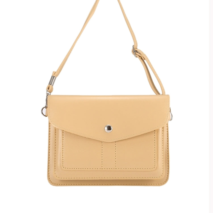 6.3 Inch Universal Fashionable Vertical Four Layers Multi-function Leather Shoulder Bag with Card Slots for iPhone X & iPhone 6 Plus & 6S Plus, Galaxy S7 Edge & Note 5 / N920 & S6 Edge Plus / G928 & A8 / A800 & Note IV / N910, Strap Length: 180cm