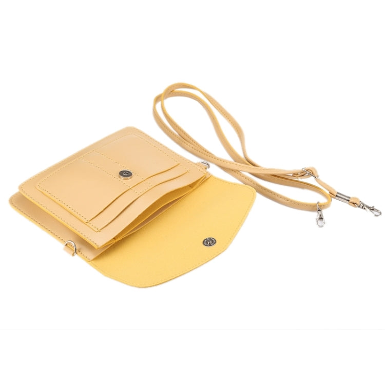 6.3 Inch Universal Fashionable Vertical Four Layers Multi-function Leather Shoulder Bag with Card Slots for iPhone X & iPhone 6 Plus & 6S Plus, Galaxy S7 Edge & Note 5 / N920 & S6 Edge Plus / G928 & A8 / A800 & Note IV / N910, Strap Length: 180cm