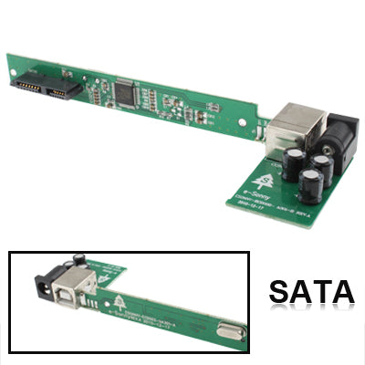 Notebook SATA Interface CD-ROM to USB External Drive Circuit Board(Green)