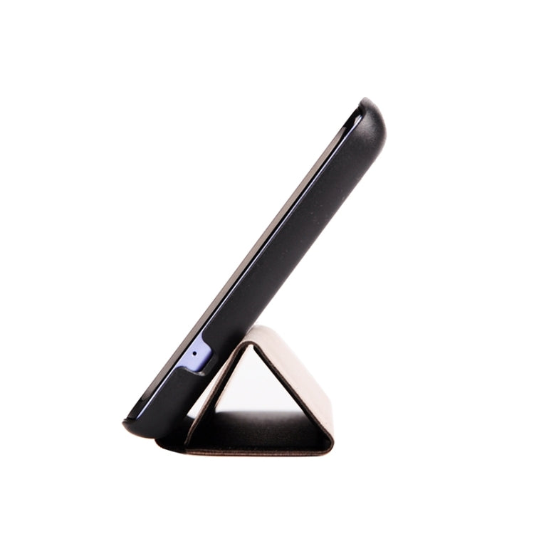 Silk Texture Leather Case with 3-folding Holder for Acer Iconia Talk S / A1-724