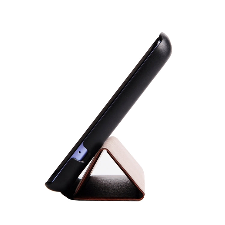 Silk Texture Leather Case with 3-folding Holder for Acer Iconia Talk S / A1-724