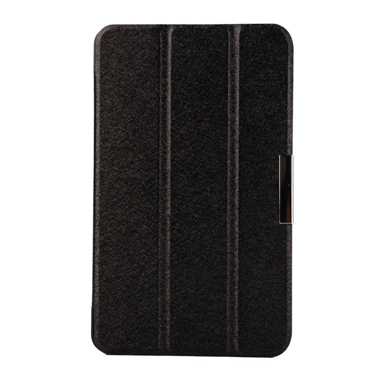 Silk Texture Leather Case with 3-folding Holder for Acer Iconia One 7 / B1-750
