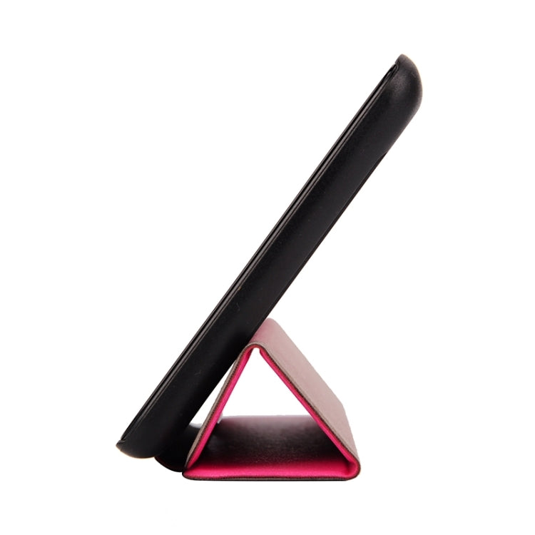 Silk Texture Leather Case with 3-folding Holder for Acer Iconia One 7 / B1-750