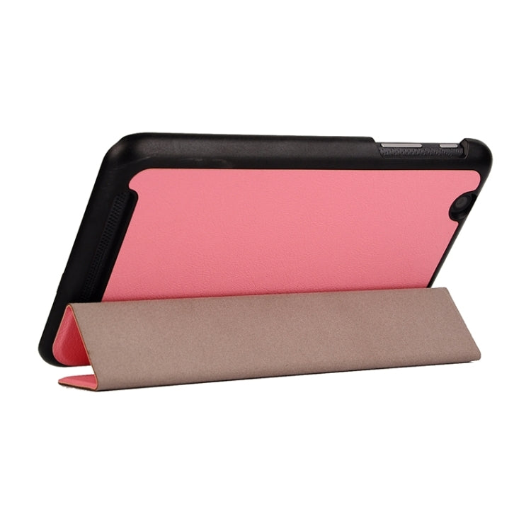 Crazy Horse Texture Leather Case with 3-folding Holder for Acer Iconia One 7 B1-750