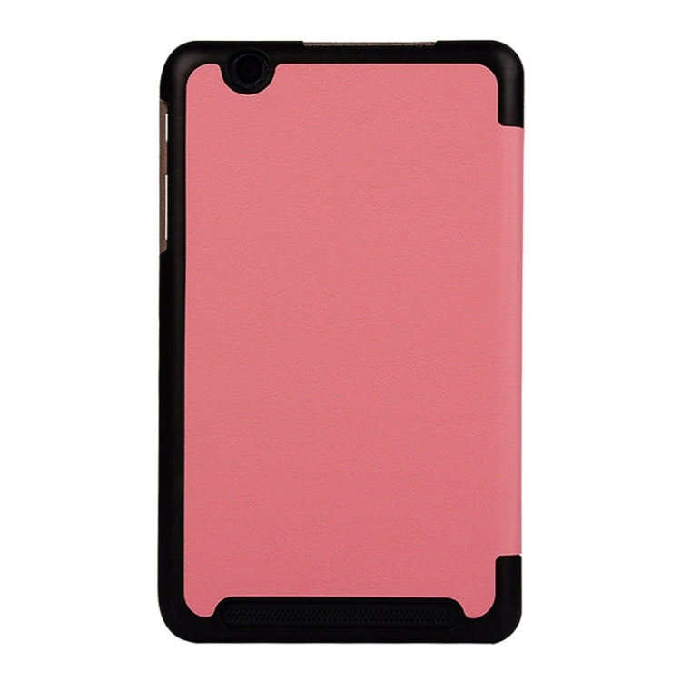 Crazy Horse Texture Leather Case with 3-folding Holder for Acer Iconia One 7 B1-750