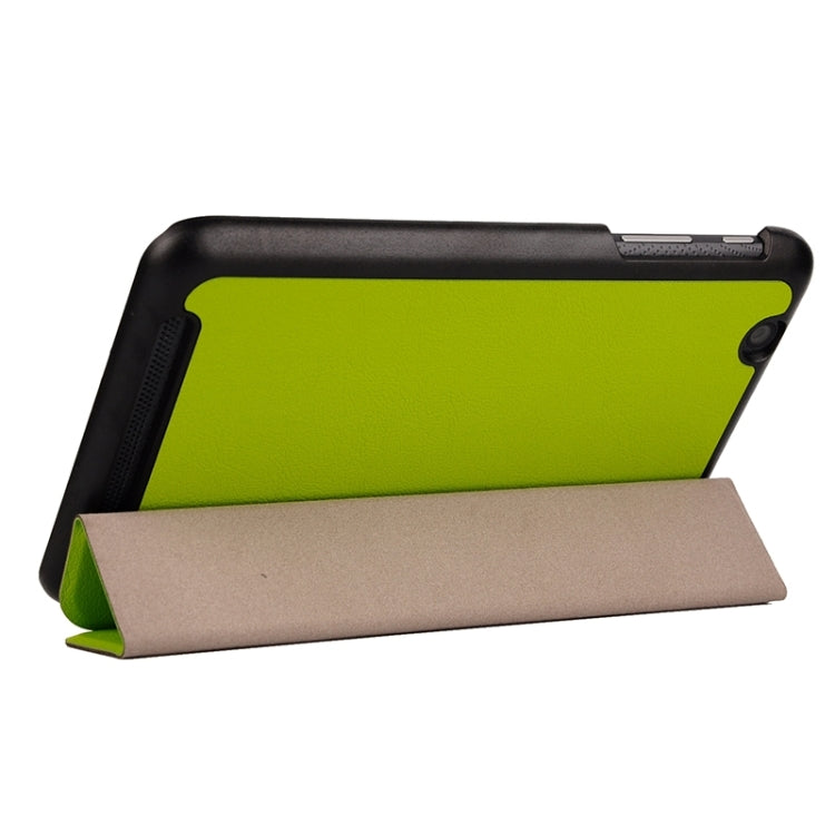 Crazy Horse Texture Leather Case with 3-folding Holder for Acer Iconia One 7 B1-750