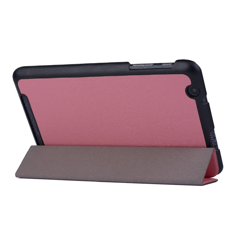 Crazy Horse Texture Leather Case with 3-folding Holder for Acer Iconia One 8 / B1-810