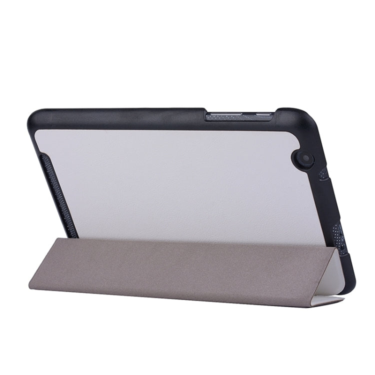 Crazy Horse Texture Leather Case with 3-folding Holder for Acer Iconia One 8 / B1-810