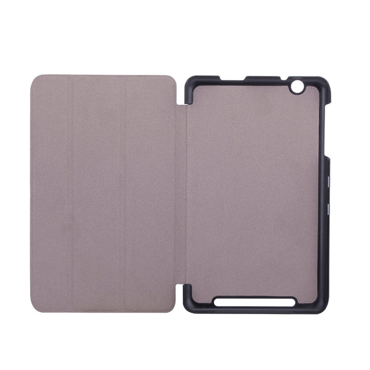 Crazy Horse Texture Leather Case with 3-folding Holder for Acer Iconia One 8 / B1-810