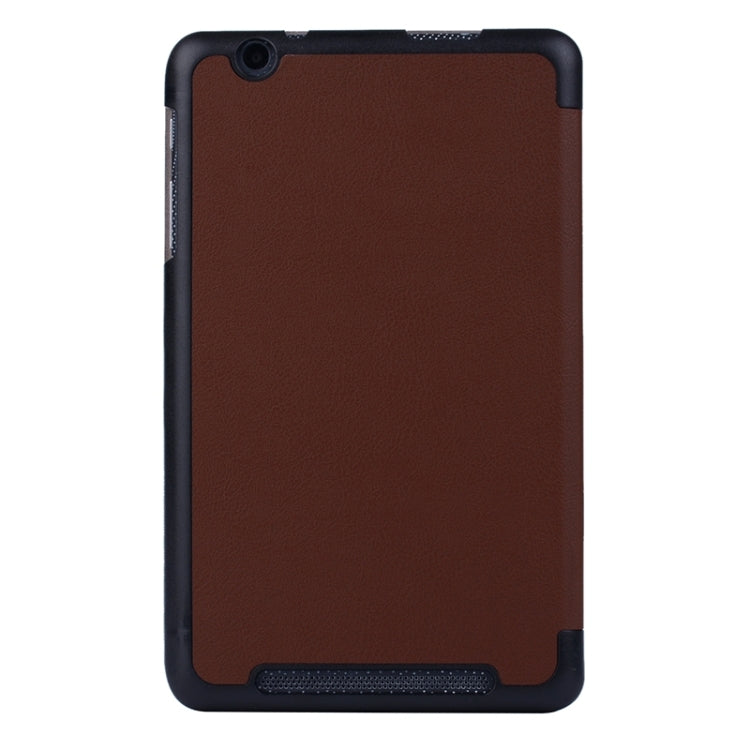 Crazy Horse Texture Leather Case with 3-folding Holder for Acer Iconia One 8 / B1-810