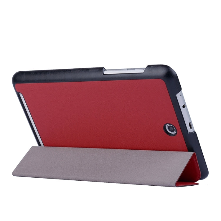 Crazy Horse Texture Leather Case with 3-folding Holder for Acer Inconia Tab 8 / W1-810