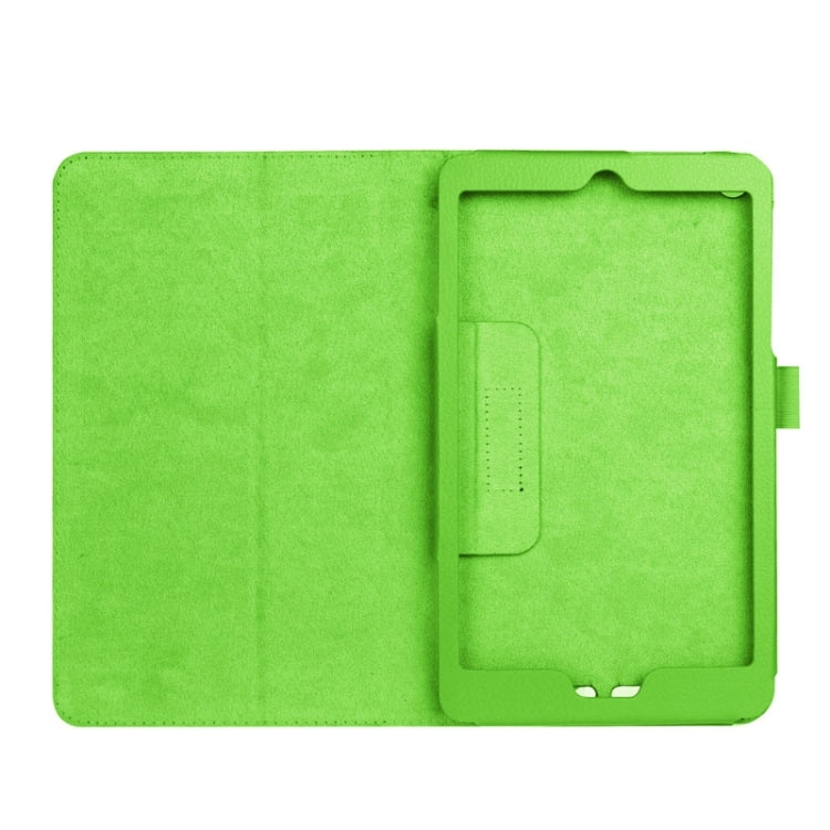 Litchi Texture Horizontal Flip Leather Case with Holder for Acer Iconia One 8 B1-820