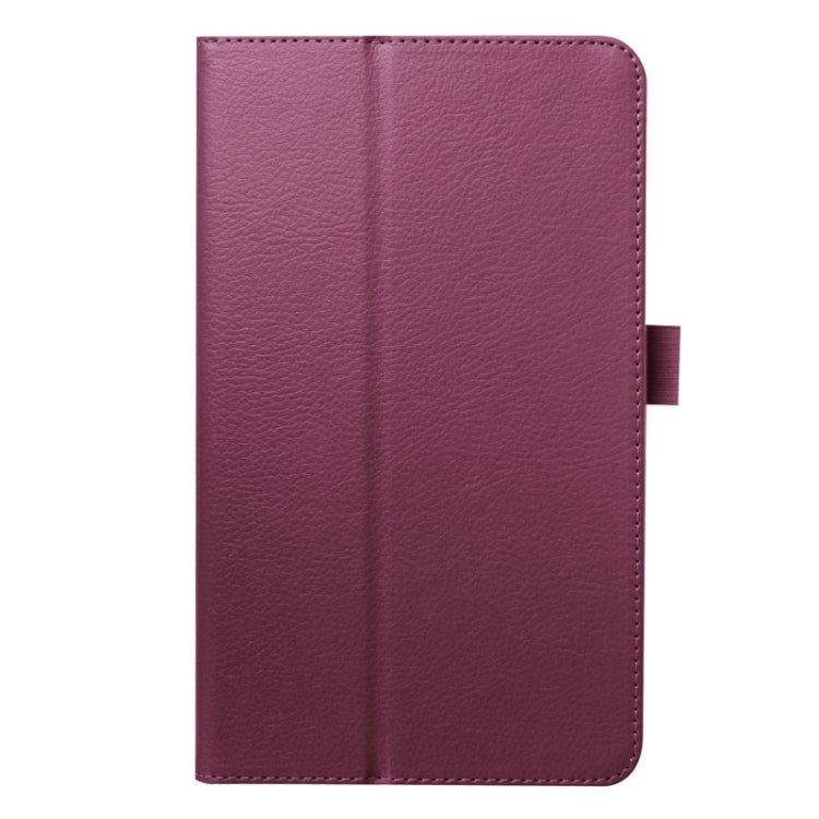 Litchi Texture Horizontal Flip Leather Case with Holder for Acer Iconia One 8 B1-820