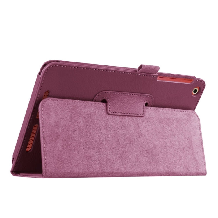 Litchi Texture Horizontal Flip Leather Case with Holder for Acer Iconia One 8 B1-820